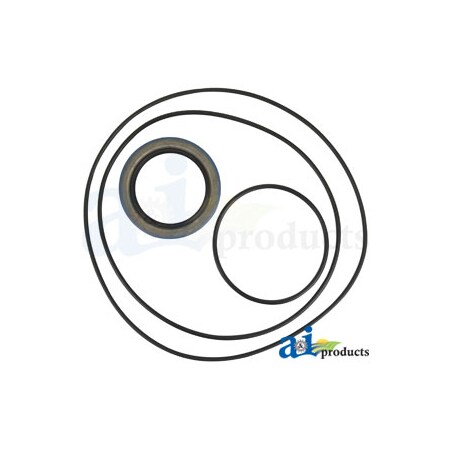 A & I Products Brake Disc Seal Kit 4" x5" x1" A-66487C91